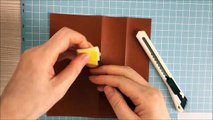 【折り紙】折り紙で作った本用のウォールポケット-AZz-i856JJU