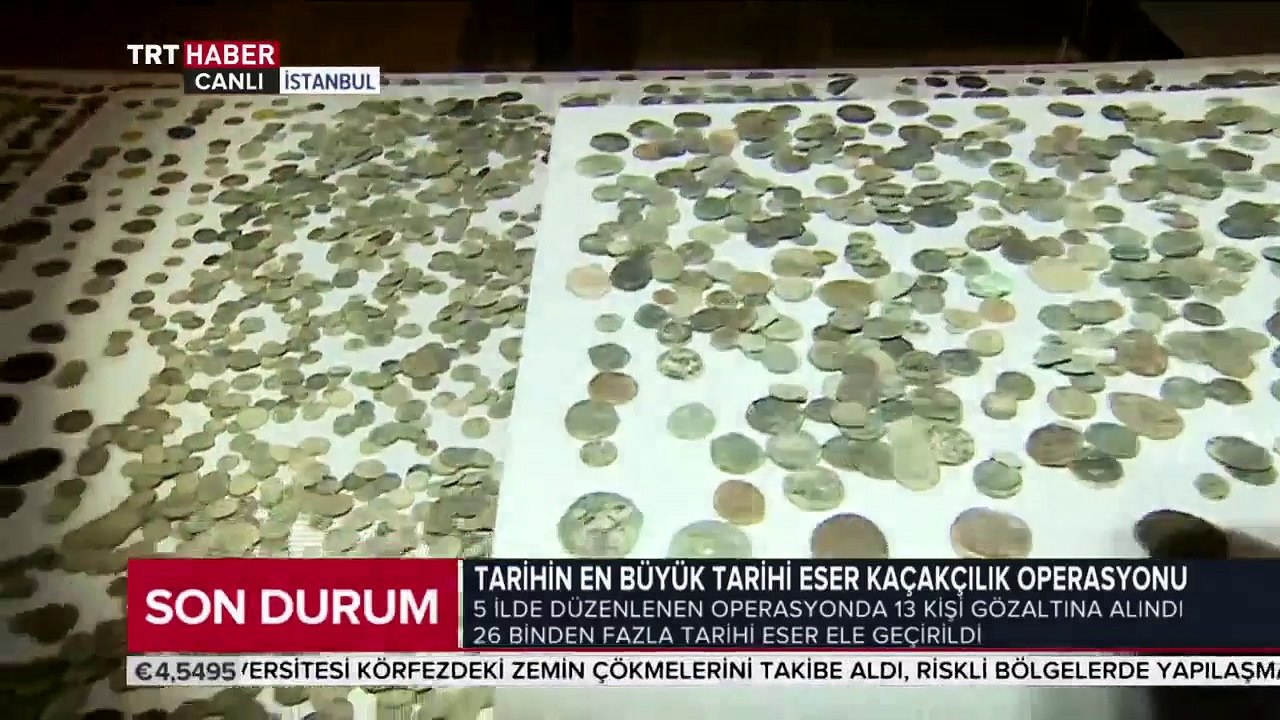 Cumhuriyet tarihinin en büyük tarihi eser kaçakçılığı operasyonu