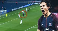 PSG'li Cavani'nin Caen'e Attığı Gol, Geceye Damga Vurdu