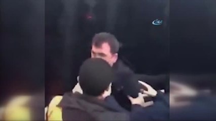 Metrobüs Tacizcisine Meydan Dayağı Kamerada