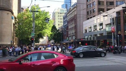 Tải video: Atropelamento em Melbourne deixa vários feridos