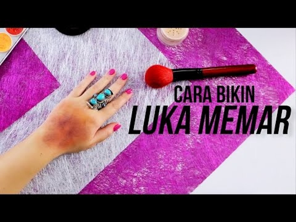 Cara Membuat Efek Luka Memar - Special Effect Makeup Tutorial