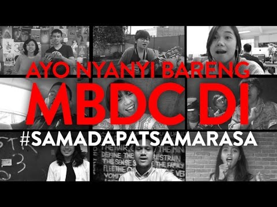 MBDC Mengundang Kamu Buat Nyanyi Bareng di #SamaDapatSamaRasa