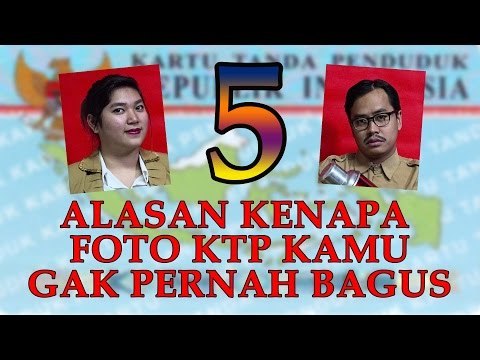 5 Alasan Kenapa Foto KTP Kamu Gak Pernah Bagus