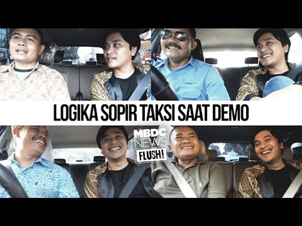 Logika Sopir Taksi Saat Demo - MBDC News Flush