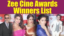 Zee Cine Awards Winners list: Akshay Kumar, Sridevi, Alia Bhatt, Varun Dhawan shine | FilmiBeat