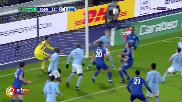 ملخص مباراه مانشستر سيتي وليستر سيتي 1-1 وركلات الترجيح 4-3 - جنون حفيظ دراجي - كأس الرابطة