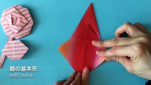 折り紙　バラ一輪　Origami Rose（カミキィ kamikey)-CBMAAXQ90_Q