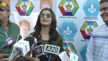 Alia Bhatt At Sports Meet For Special Children At Jamnabai Narsee School