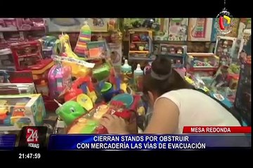 Cierran stands en Mesa Redonda por incumplir reglas de seguridad