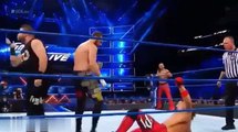 Aj Styles, Randy Orton & Nakamura Vs Jinder Mahal, Kevin owens & Sami Zayn - WWE SmackDown live 19 December 2017
