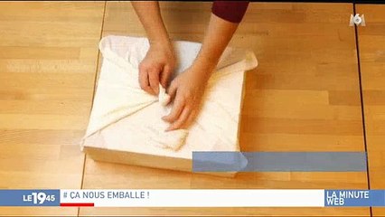Marre de faire des papiers cadeaux pour Noël ? Essayez la version japonaise ! Regardez