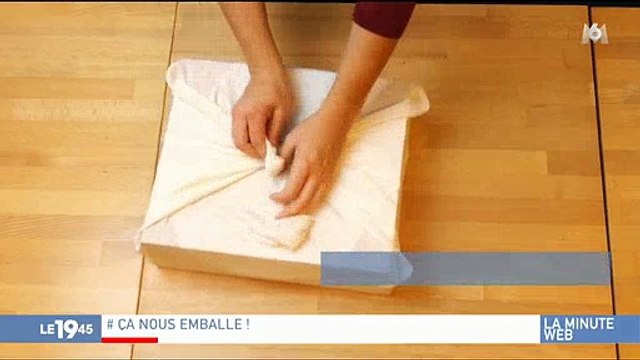 Marre de faire des papiers cadeaux pour Noël ? Essayez la version japonaise ! Regardez