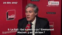 Glyphosate: la colère de Stéphane Le Foll contre Emmanuel Macron