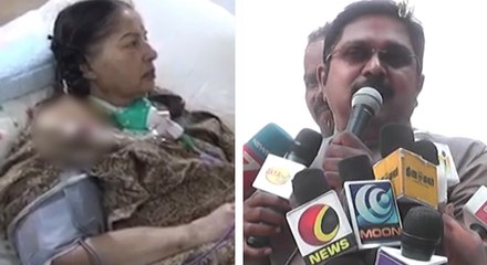 கடந்த முறை சவப்பெட்டி... இந்தமுறை சிகிச்சை வீடியோ...