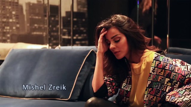 كواليس حصرية لجلسة تصوير نادين نسيب نجيم مع FENDI