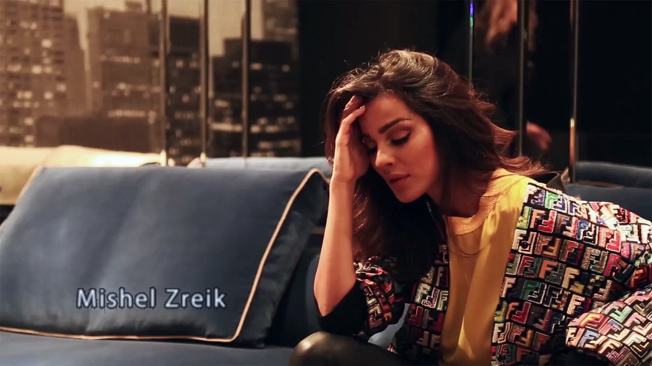 كواليس حصرية لجلسة تصوير نادين نسيب نجيم مع FENDI