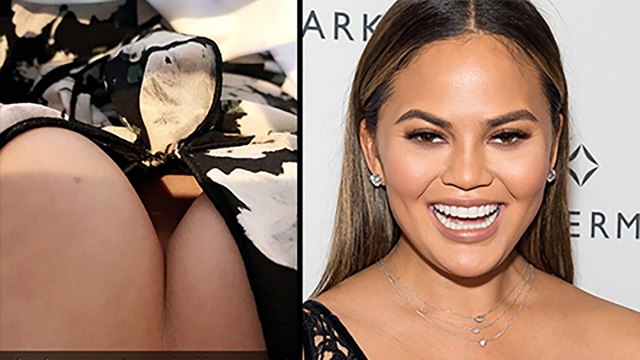 Chrissy Teigen Shares Photo of Uneven Boobs After Breastfeeding | Chrissy Teigen Pregnant