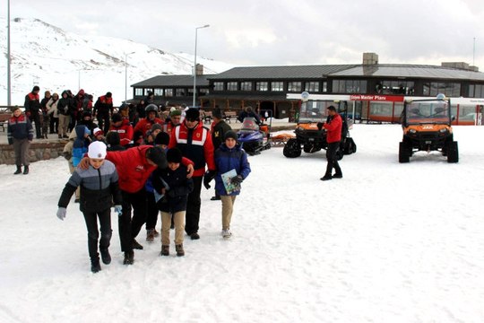 Çocuklara Jandarma Nezaretinde Erciyes Turu