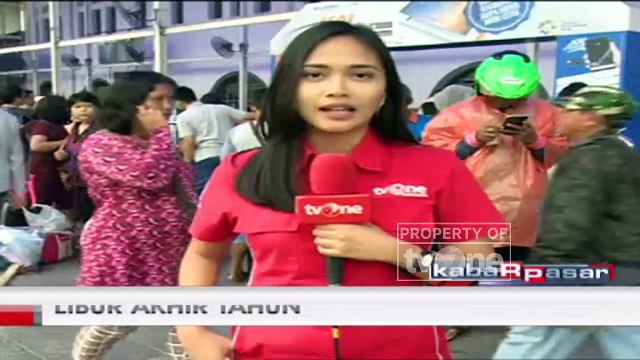 Begini Kondisi Lonjakan Penumpang di Stasiun Pasar Senen