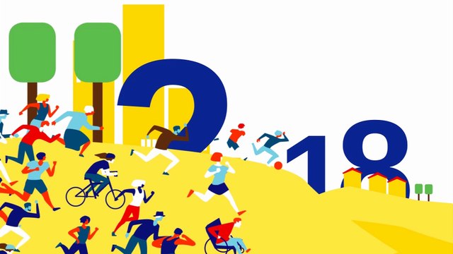 Carte de voeux 2018 du ministère des sports