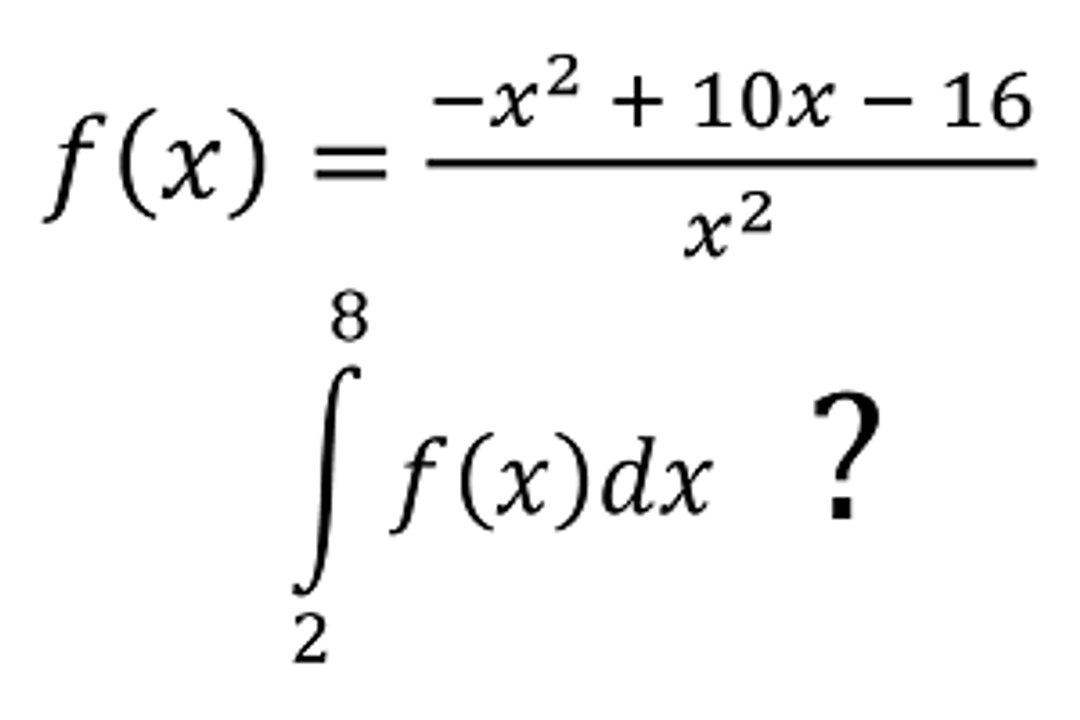 Calcul d'une intégrale d'une fonction rationnelle - Terminale