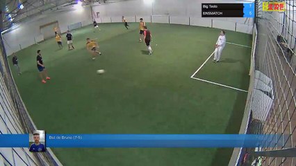 But de Bruno (7-5) - Big Testo Vs ENSMATCH - 19/12/17 19:00 - LIGUE 4 - Poitiers Game Parc