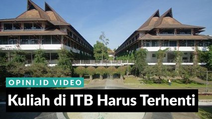 #1MENIT | Kuliah di ITB Harus Terhenti