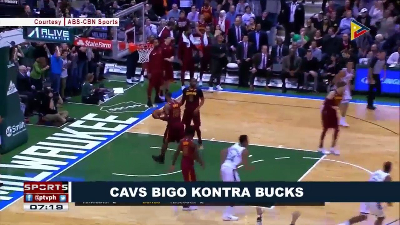 SPORTS BALITA: Cavs, bigo kontra Bucks; Steph, out sa Christmas game ng Dubs kontra Cavs