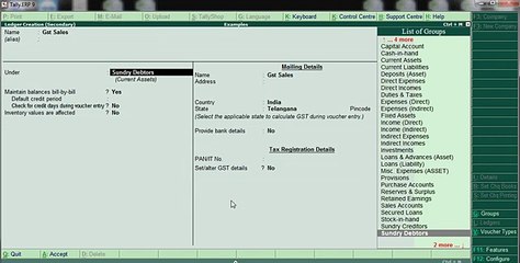 How to calculate gst on indirect exp in sales voucher