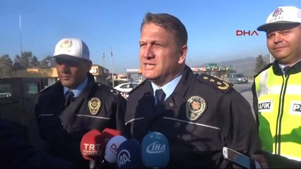 Aydın-İzmir Otoyolu'nda Kış Lastiği Denetimi