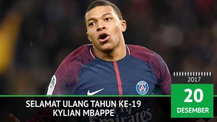 Selamat Ulang Tahun Ke-19 Kylian Mbappé