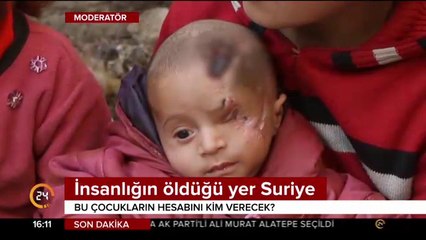 İnsanlığın öldüğü yer Suriye