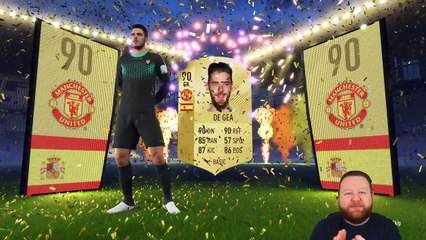 FIFA 18 ROAD TO GLORY #45 - 90 RATED WALKOUT! AMAZING SBC PACK LUCK!!