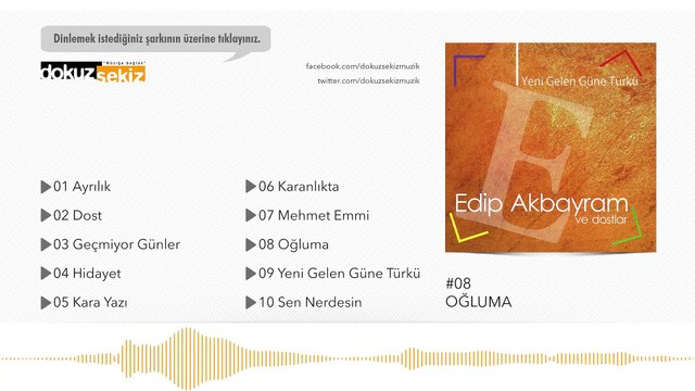 Edip Akbayram - Oğluma (Official Audio)