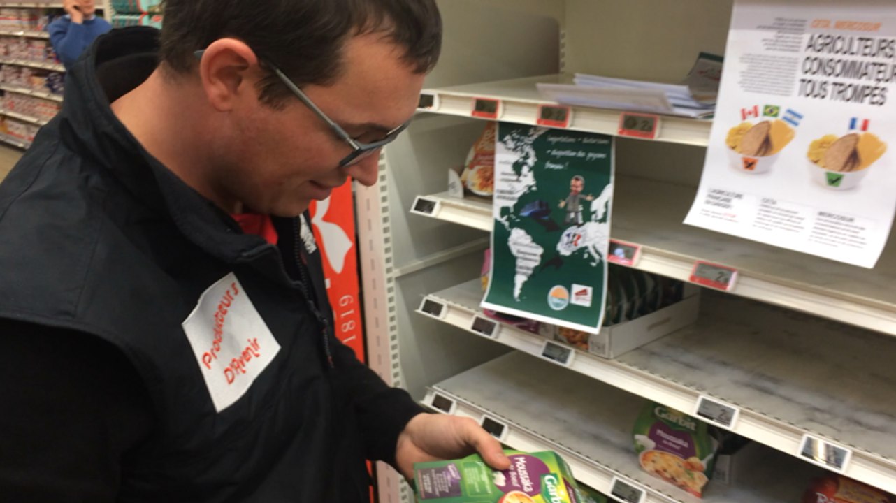 Les agriculteurs de l'Orne vident les rayons