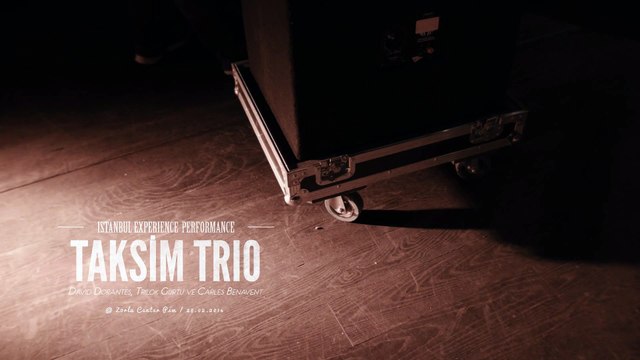 Carles Benavent konser öncesi (İstanbul Experience)