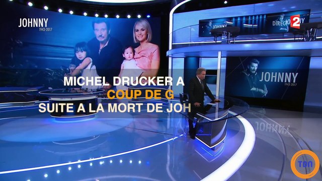 Michel Drucker pousse un coup de gueule sur les gens qui pleurent Johnny Hallyday mais qui ne le connaissaient pas