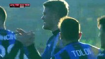 Andreas Cornelius Goal HD  Atalanta 1-0 Sassuolo 20.12.2017