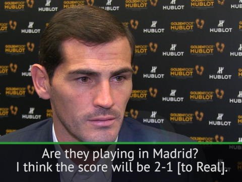 Casillas backing Real Madrid to win El Clasico