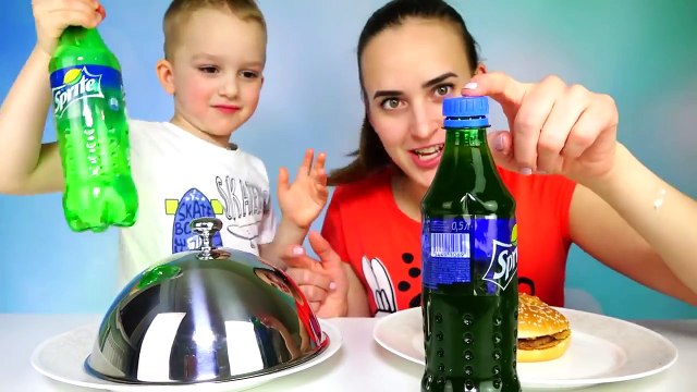 Vlad CrazyShow Влад Крези Шоу - Bad Kids Обычная Еда против Мармелада - ЭКСТРЕМАЛЬНЫЙ ЧЕЛЛЕНДЖ ! Real Food vs Gummy Food