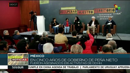 Denuncian en México que gobierno de Peña Nieto reprime a activistas