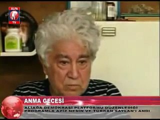 Aziz Nesin ölüm hakkında konuşuyor