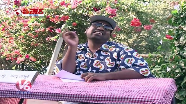 Bithiri Sathi As Director | Sathi Writes Story On Telangana | Teenmaar News | V6 News