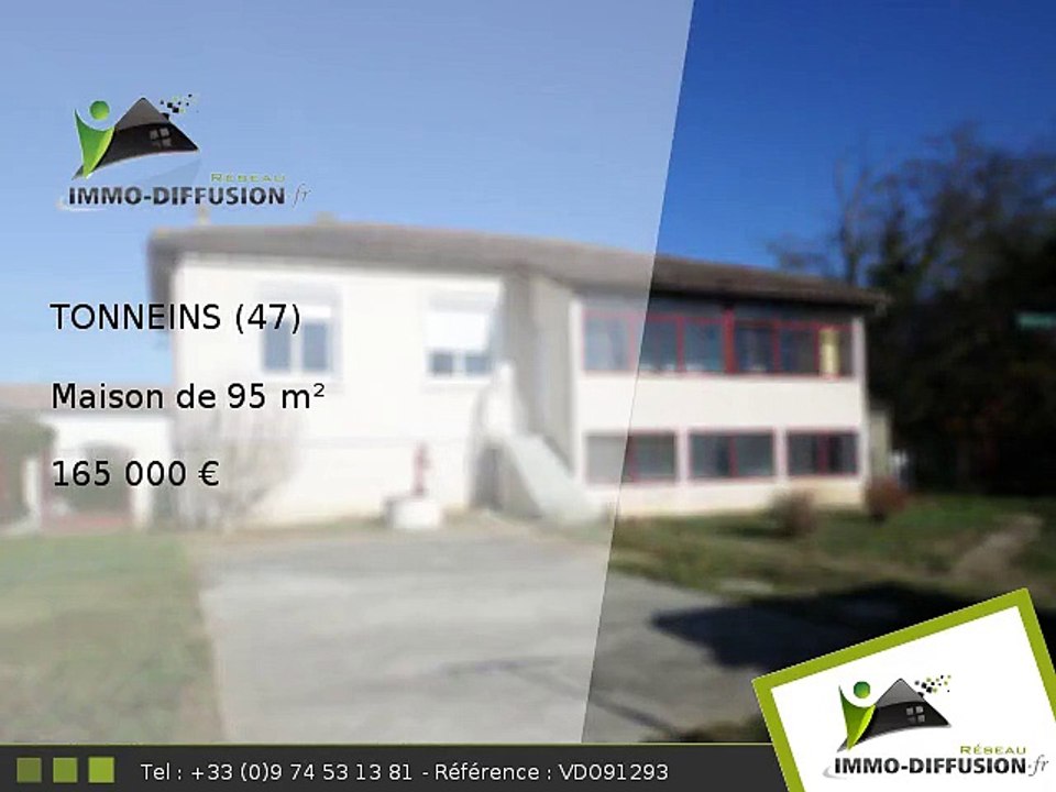 Maison A vendre Tonneins 95m2 - 165 000 Euros