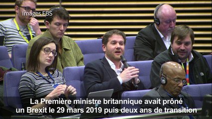Brexit: l'UE veut que la transition avec Londres soit courte