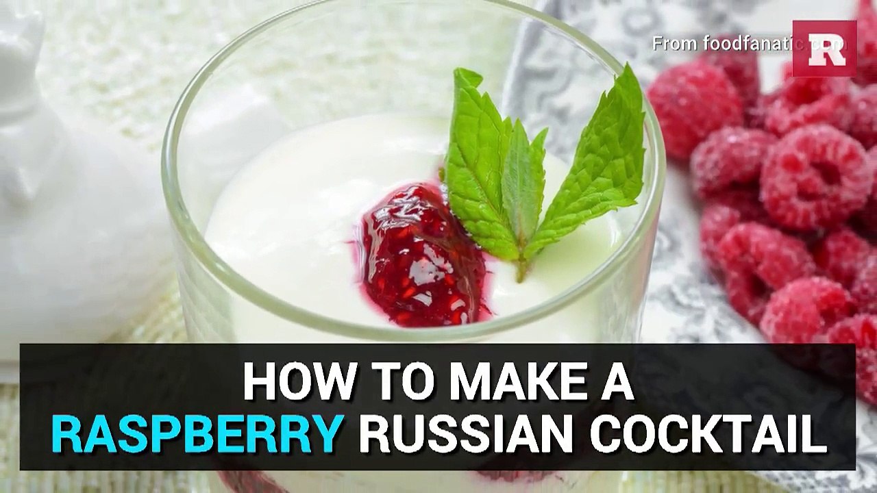 How to make a Raspberry Russian cocktail | Rare Life