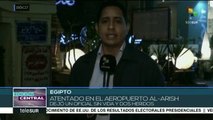 Egipto: ataque al aeropuerto de Al Arish deja un muerto