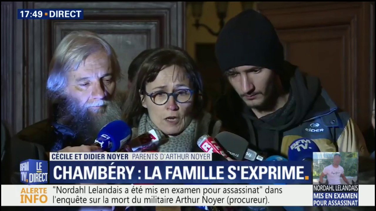 "Nous savons que nous ne te reverrons plus jamais" Les parents d'Arthur Noyer s'expriment
