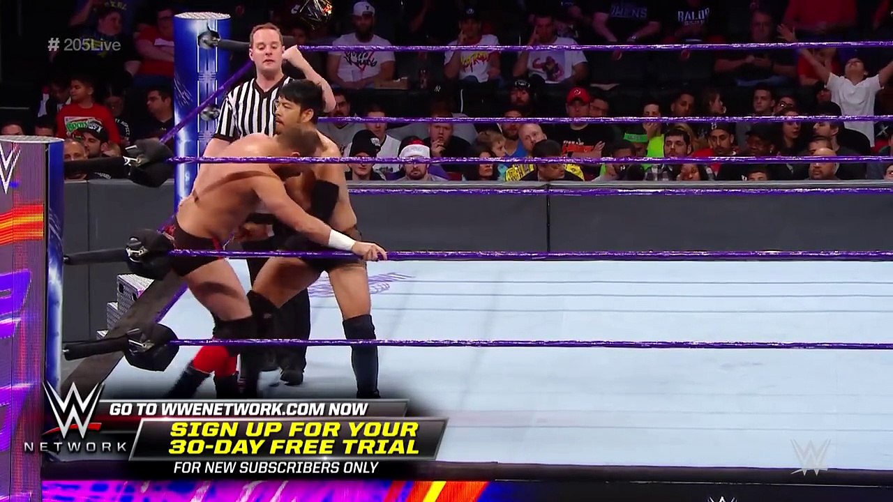 Hideo Itami vs. Colin Delaney  WWE 205 Live, Dec. 19, 2017